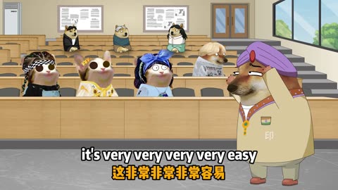 When you were studying abroad and met an Indian professor