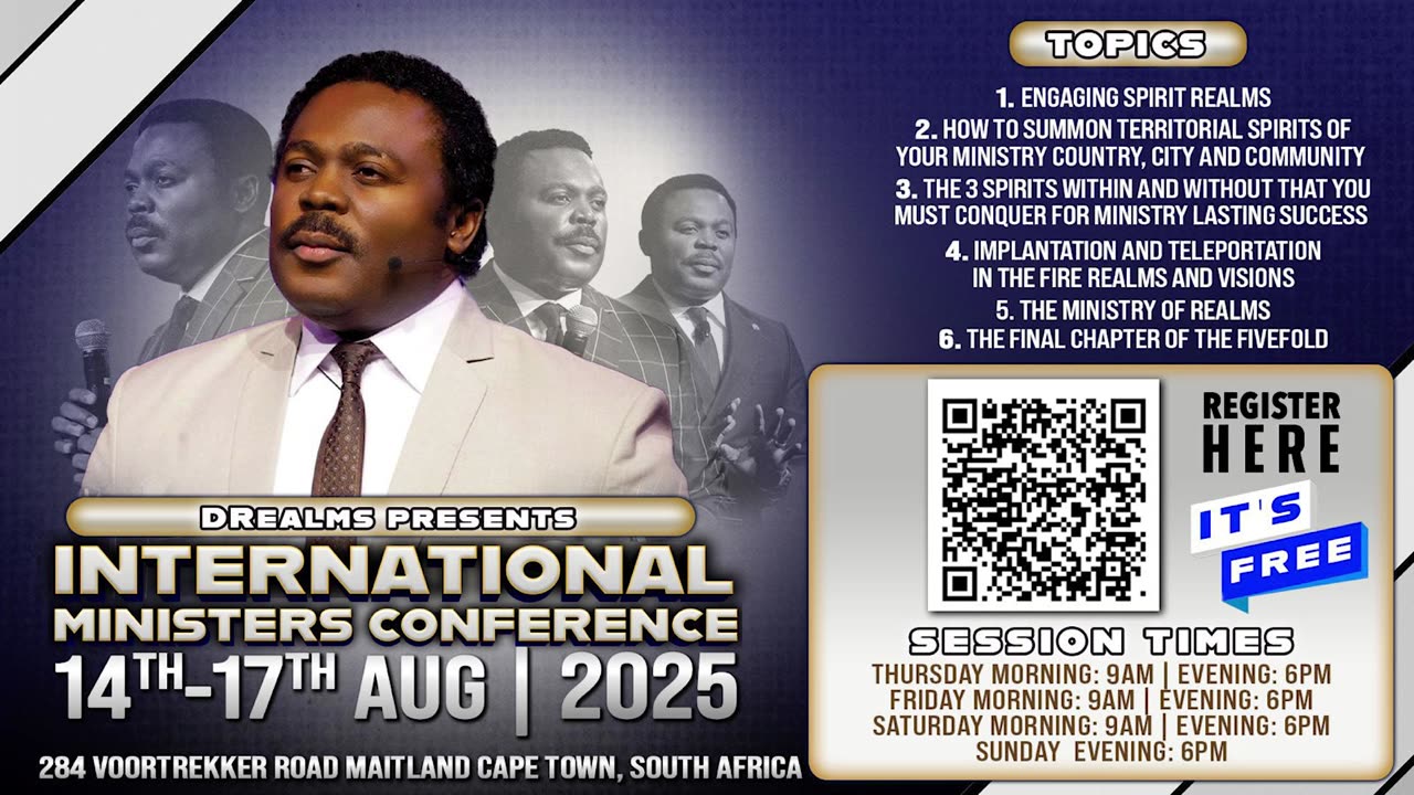 Register for the International Ministers Conference 2025 | 2 WEEKS TO GO!!