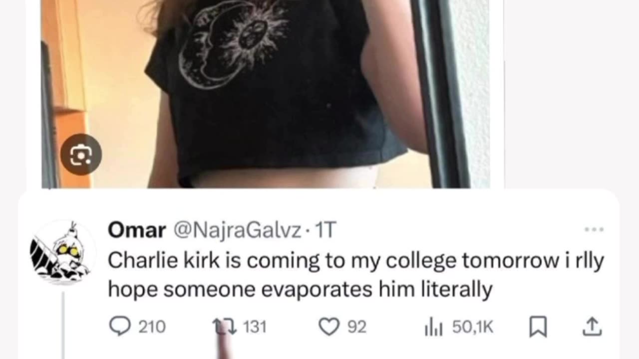 Rip Charlie Kirk No one deserves to be shot for freedom of speech…Watch guy behind Charlie