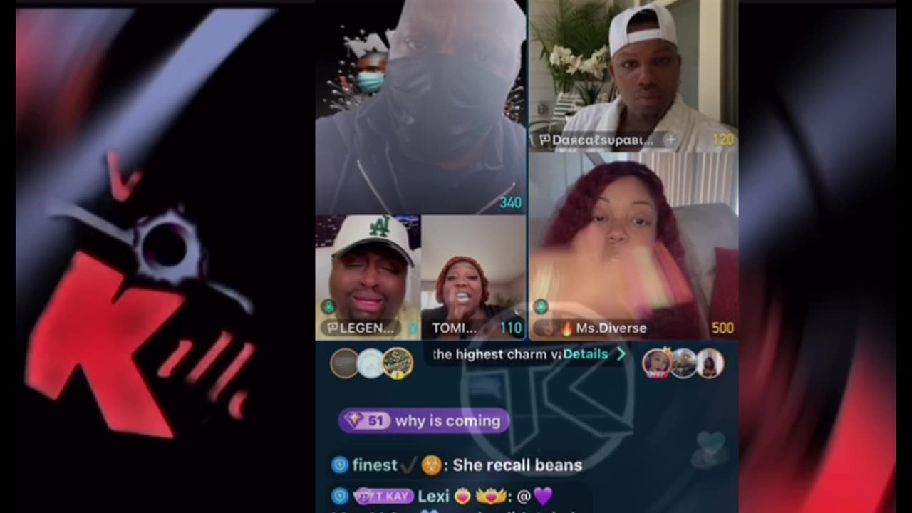 MESST CALLER SHOW TOMIKAY TRYING TO GET HIM FIRED