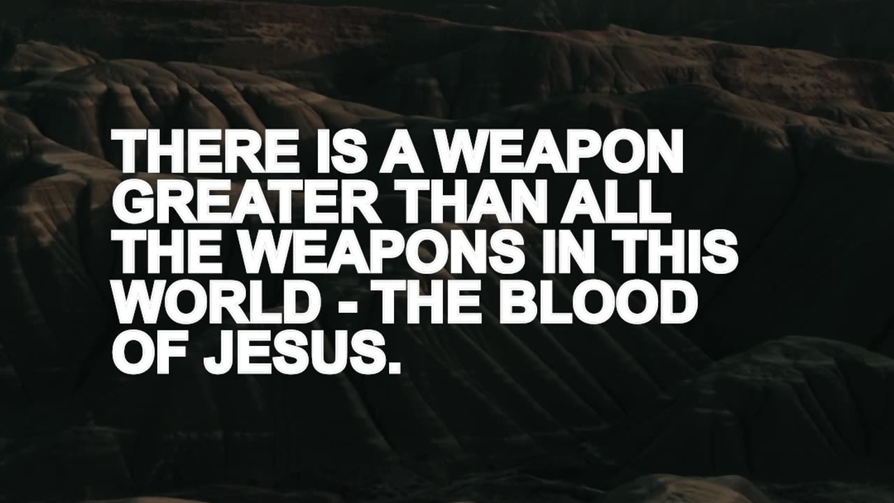 The Blood Of Jesus