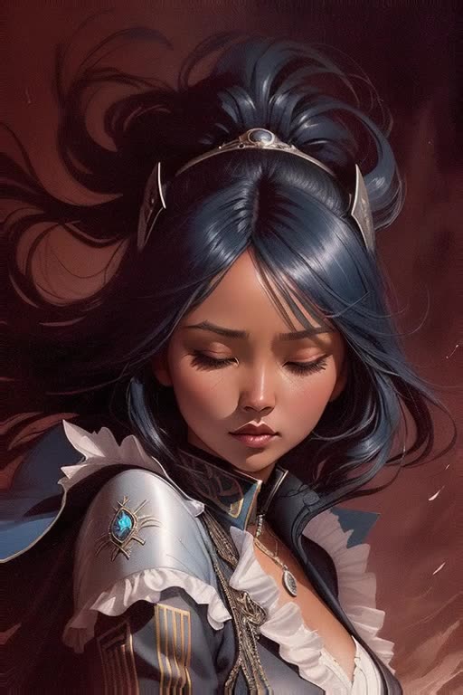 Serena Ai Animated Anime Girlc