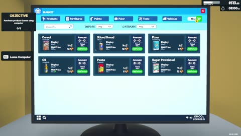 Supermarket Simulator