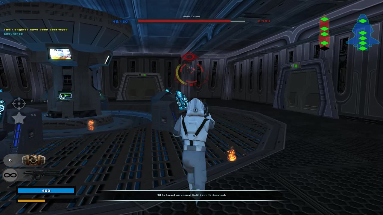 Star Wars Battlefront II 2005: Instant Action Space Assault - Space Mygeeto Republic