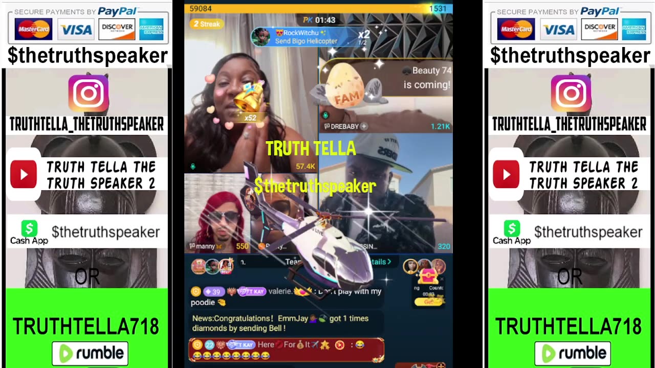 QUEEN TOMIKAY EVENING TEACAP & TEAM PK 5/15/25 FAMGONATURAL, GOOFBALL JAMAL & MORE