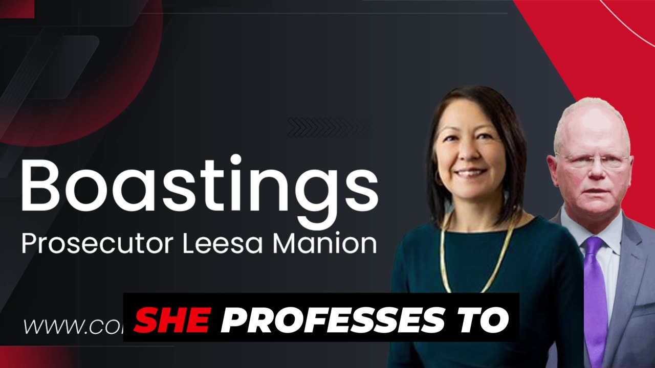Prosecutor Leesa Manion Corrupting Boasts