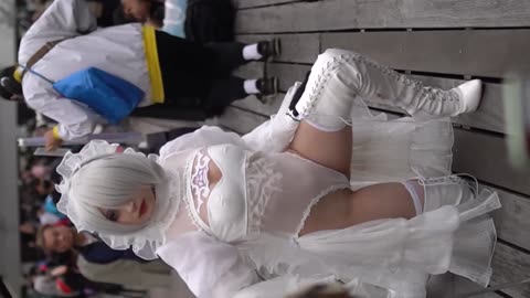 2024 FF42 開拓動漫祭 尼爾自動人型 2B 同人婚紗 Taiwan Cosplay COS