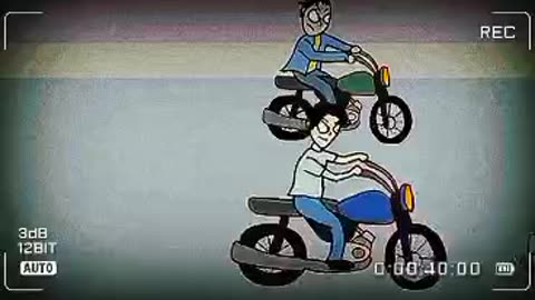 Chamat Man Cartoon | Karachi Bike Racer Accident | Episode 05