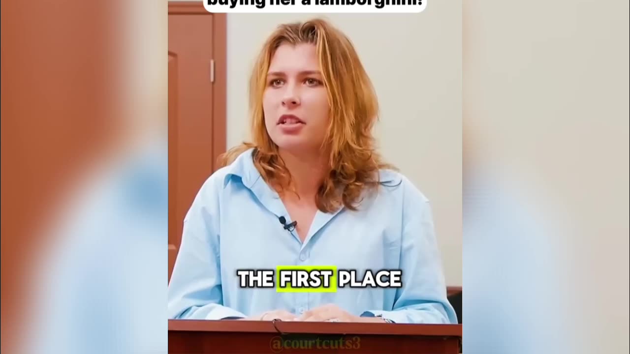 She Sued Her Own Father Because He Rented a Lamborghini Instead of Buying It