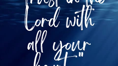 Trust in God