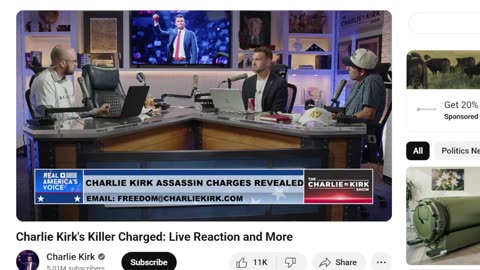 Charlie Kirk's Youtube Co-Hosts go LIVE 🙋🏻‍ My disturbed reaction