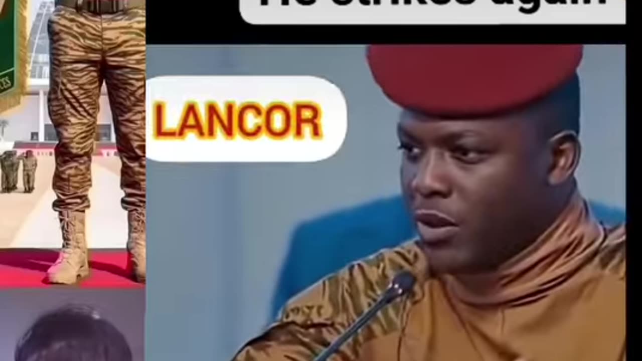 A true Leader.... Captain Ibrahim Traore