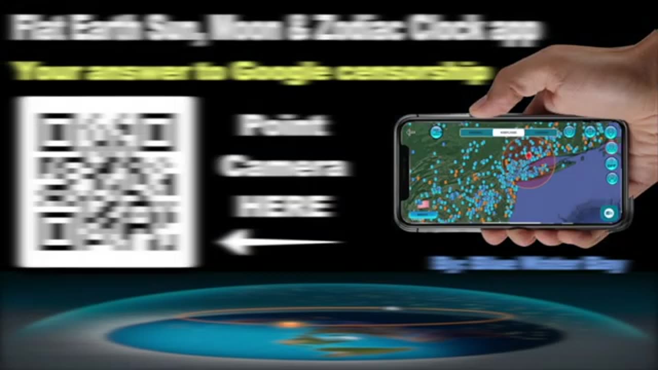 Anthony BEAR distance test over a FLAT EARTH