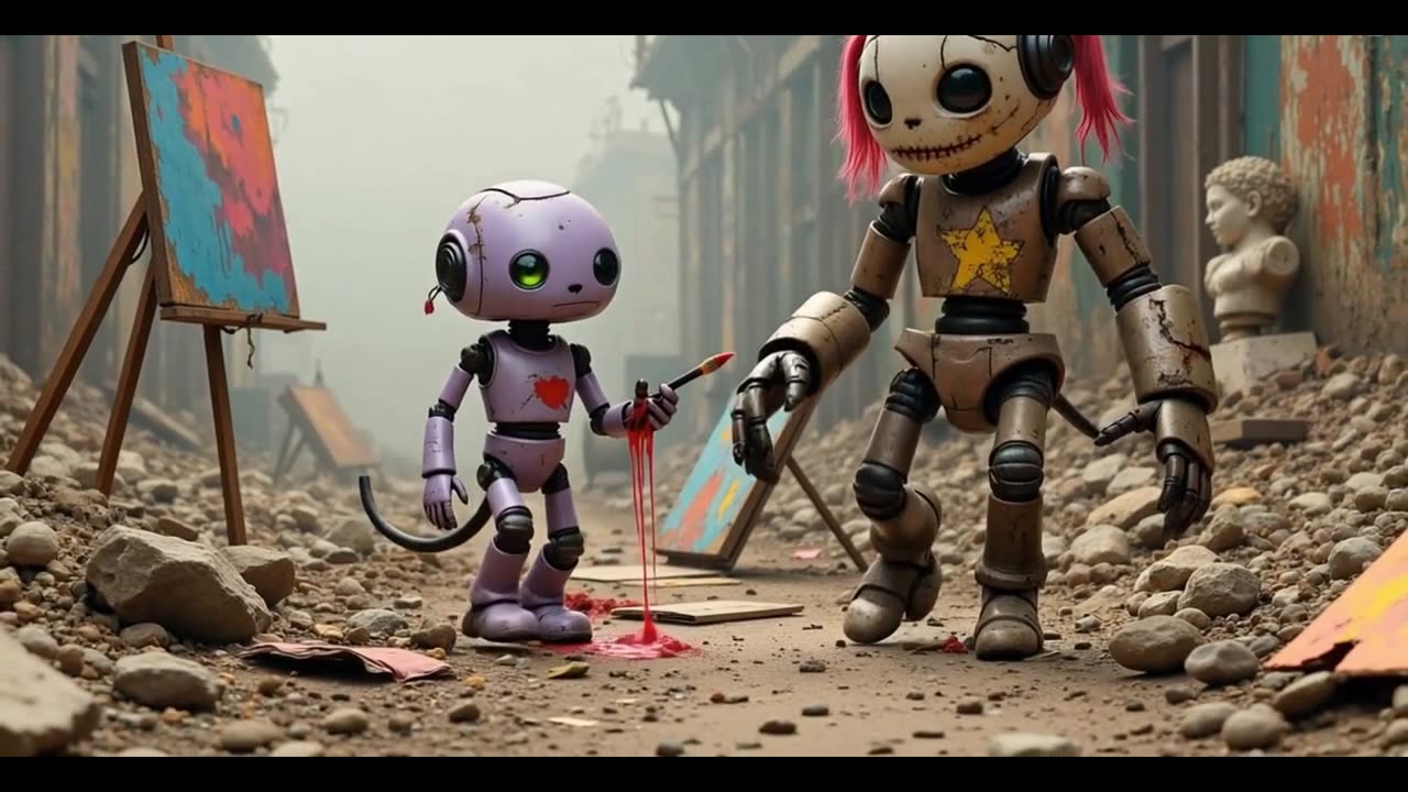 Fly Dragon and Mario Short film 3D animation