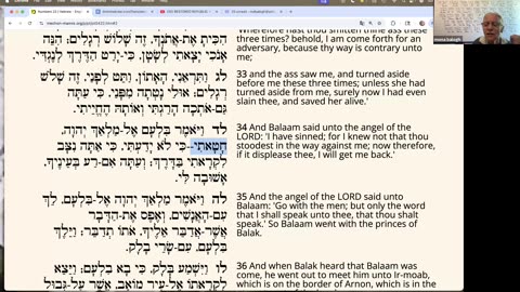 Parasha Balaq: Numbers 22:2-25:9