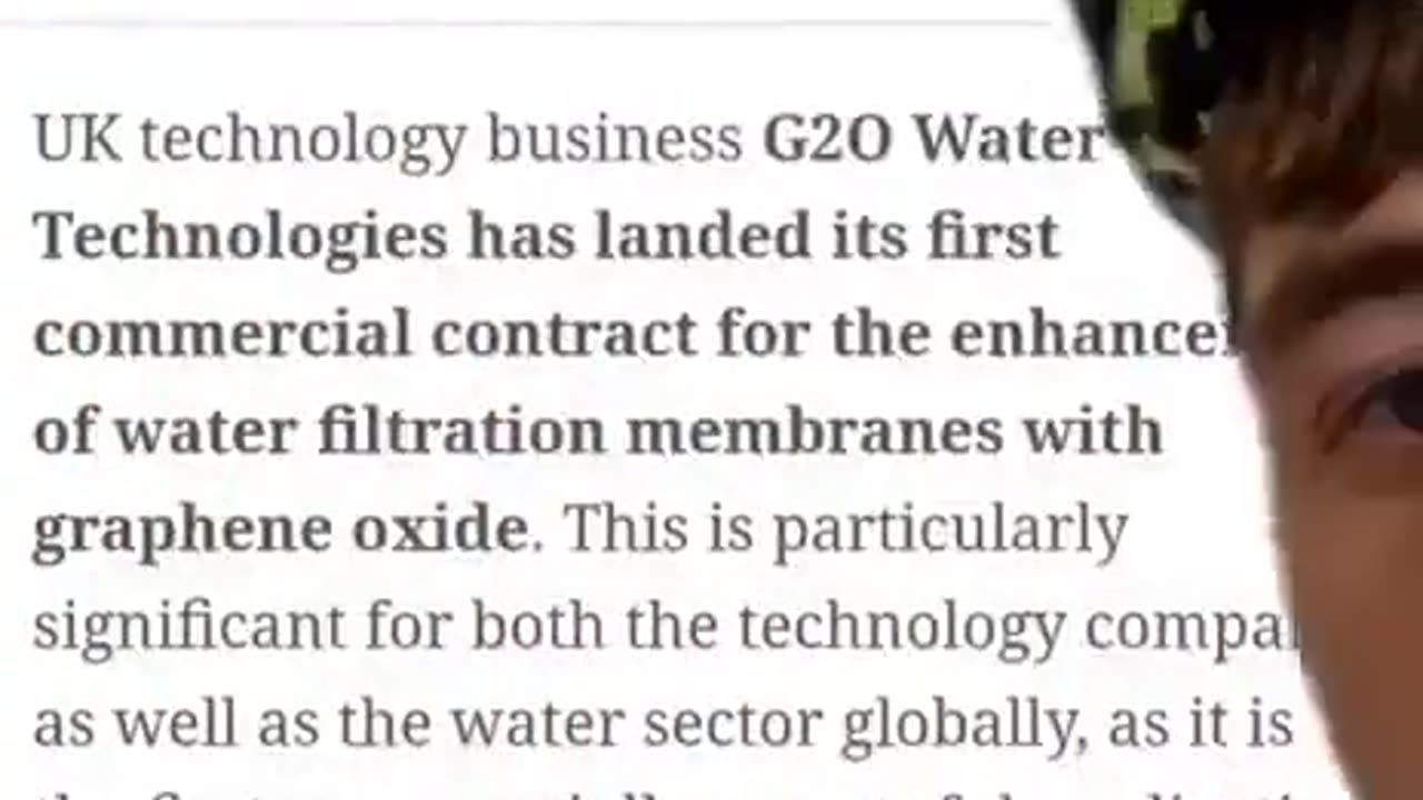 ⚠️☢️☣️⚠️ARE THEY PLANNING to deliver nano-tech & GRAPHENE OXIDE in the municipal water supply.‼️