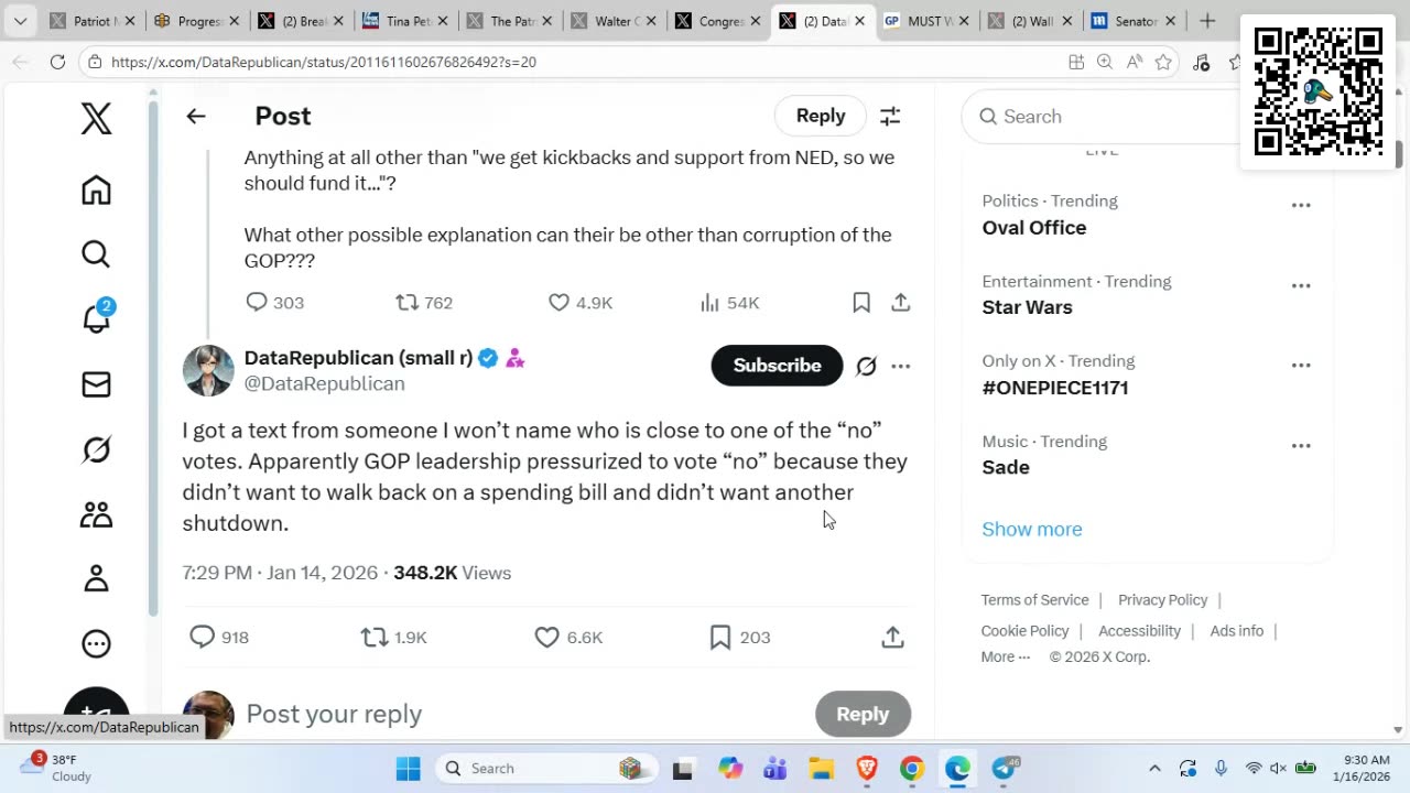 PATRIOT MIKE SHOW January 16, 2026