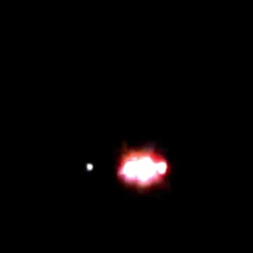 UFO in the early morning of January 1, 2018 in Temuco, Chile