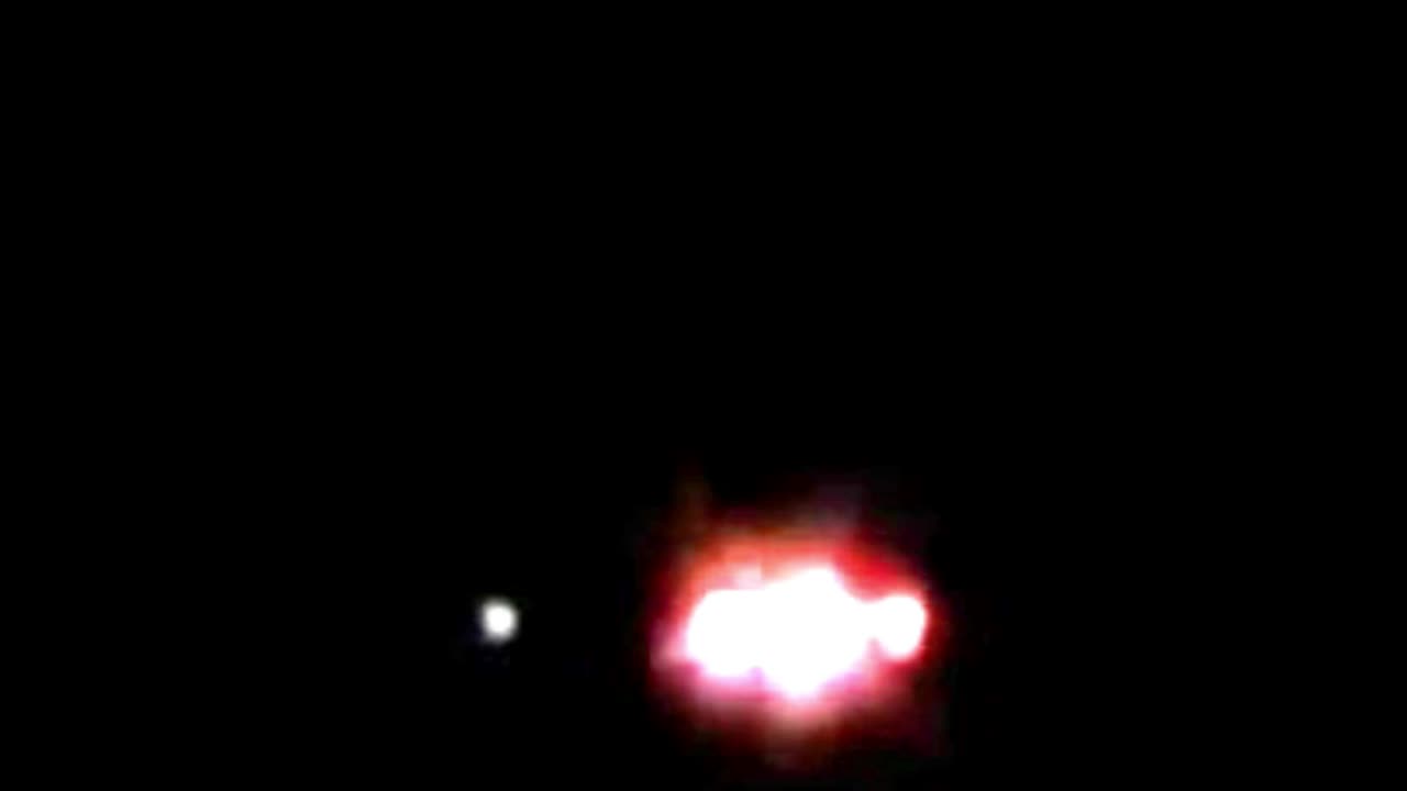 UFO in the early morning of January 1, 2018 in Temuco, Chile
