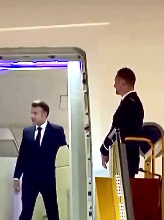 Moment Emmanuel Macron Was Smacked On The Face By Wife Brigitte