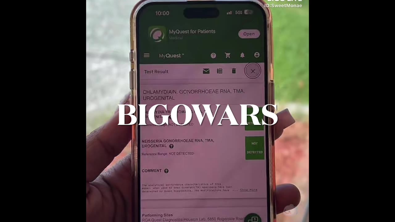 BIGOwars: SweetMonae Shows STD Results for Trolls !!!