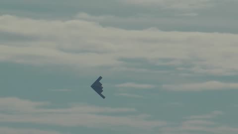B2 Stealth Bomber Filmed by a Pilot in Professional Quality HD