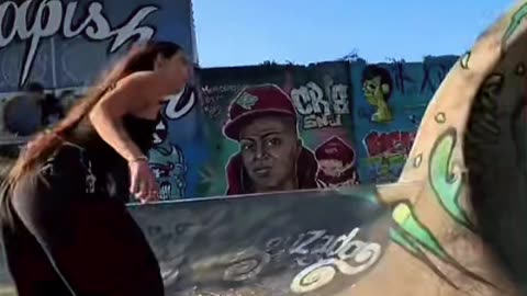Woman plus object