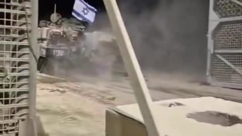 First videos appear online of Israel launching its ground offensive to take Gaza City