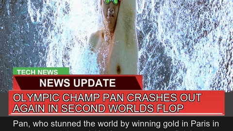 Olympic Champ Pan Crashes Out Again in Second Worl