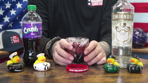 Stuart Mann - Smirnoff Whipped Cream Vodka & Grape Crush Soda