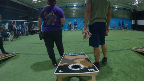 10.30.25 NTXC TCL Cornhole, A league week 7 - Match 1