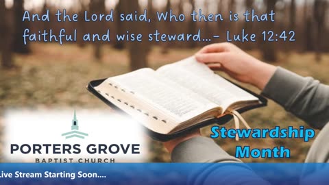 PGBC 8/10/25 Sunday Morning Svc w/ Pastor Steve Dixon