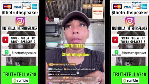 PEBBLES THE FOOD TRUCK LADY TALKING ABOUT HER CHEATING HUSBAND