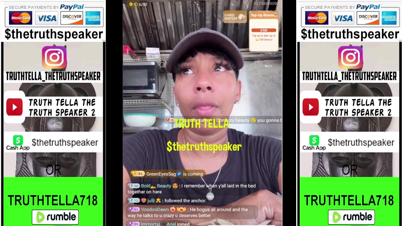 PEBBLES THE FOOD TRUCK LADY TALKING ABOUT HER CHEATING HUSBAND