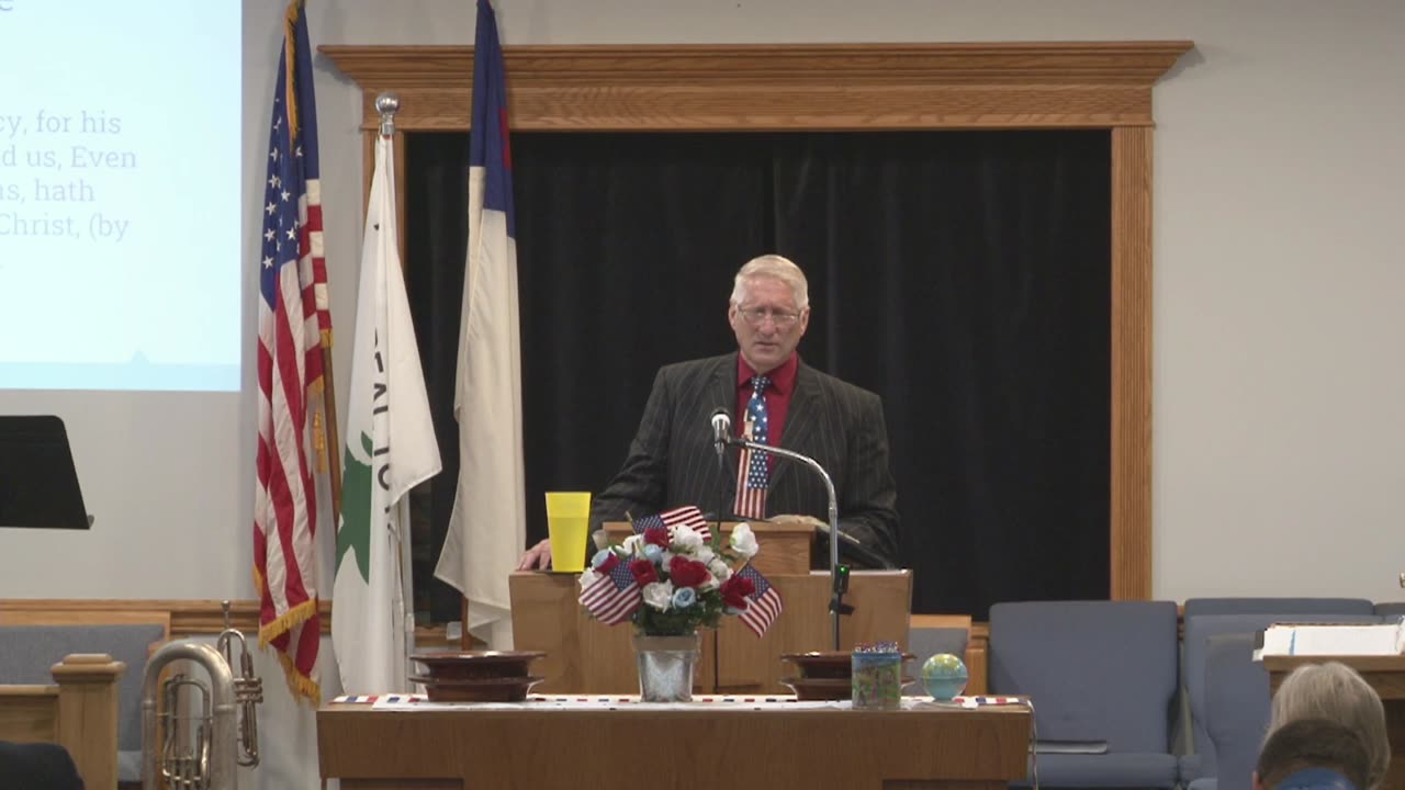 Sunday School. Pastor Troyer; God Warns Judah