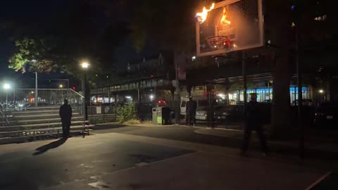 Lethal Shooter's Fire Basketballs