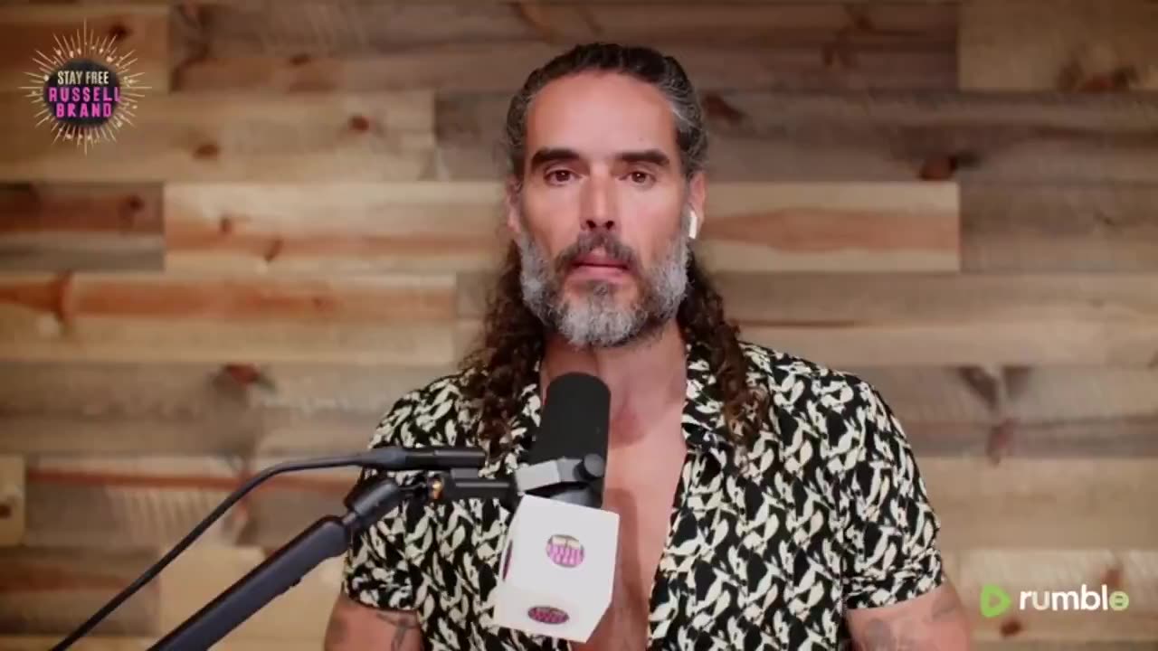 Russell Brand plays a clip of Nick Fuentes talking about Vampires & wonders