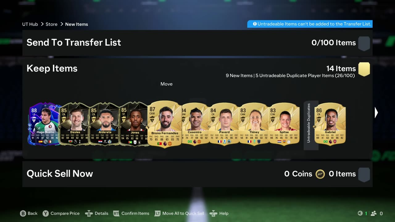 3X Paczka 14x 83+ | EA Sports FC 25