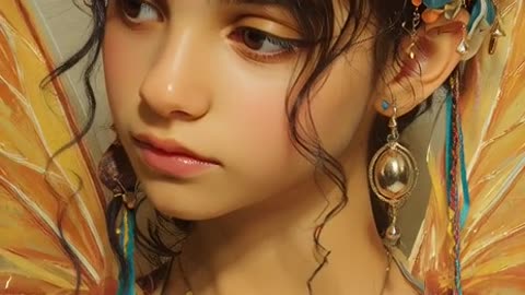 The video is made with AI, it may be artificial