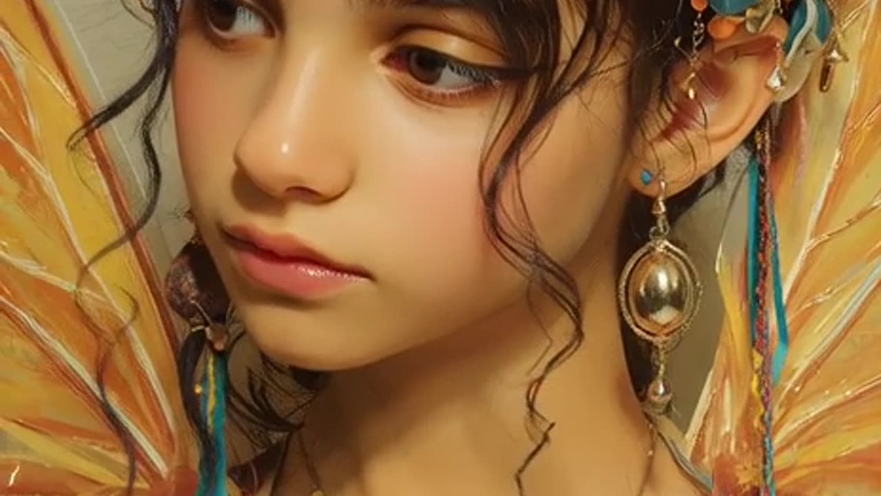 The video is made with AI, it may be artificial