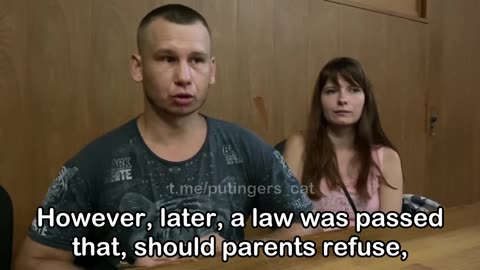 Ukrainian national police unit White Angels forcibly removing children