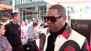 Busta Rhymes celebrates Hollywood star among hip-hop legends
