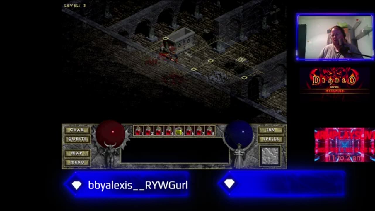 Mrmplayslive Free for all stream 133 Diablo Part 2