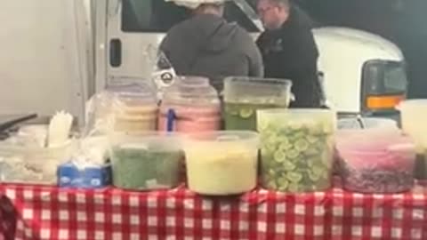 DEI HIRE Denver Health Inspector Pours Bleach All Over Vendor's Food at a Public Event