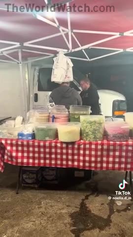DEI HIRE Denver Health Inspector Pours Bleach All Over Vendor's Food at a Public Event