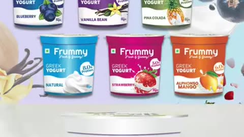 🍓 Frummy Greek Yogurt – Creamy, Healthy & Irresistible! 🍓