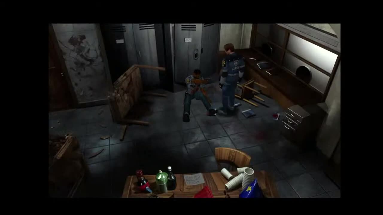 RESIDENT EVIL 2 ORIGINAL MODE HARD MODE RESIDENT EVIL 2 ENHANCE HD MOD PART 1