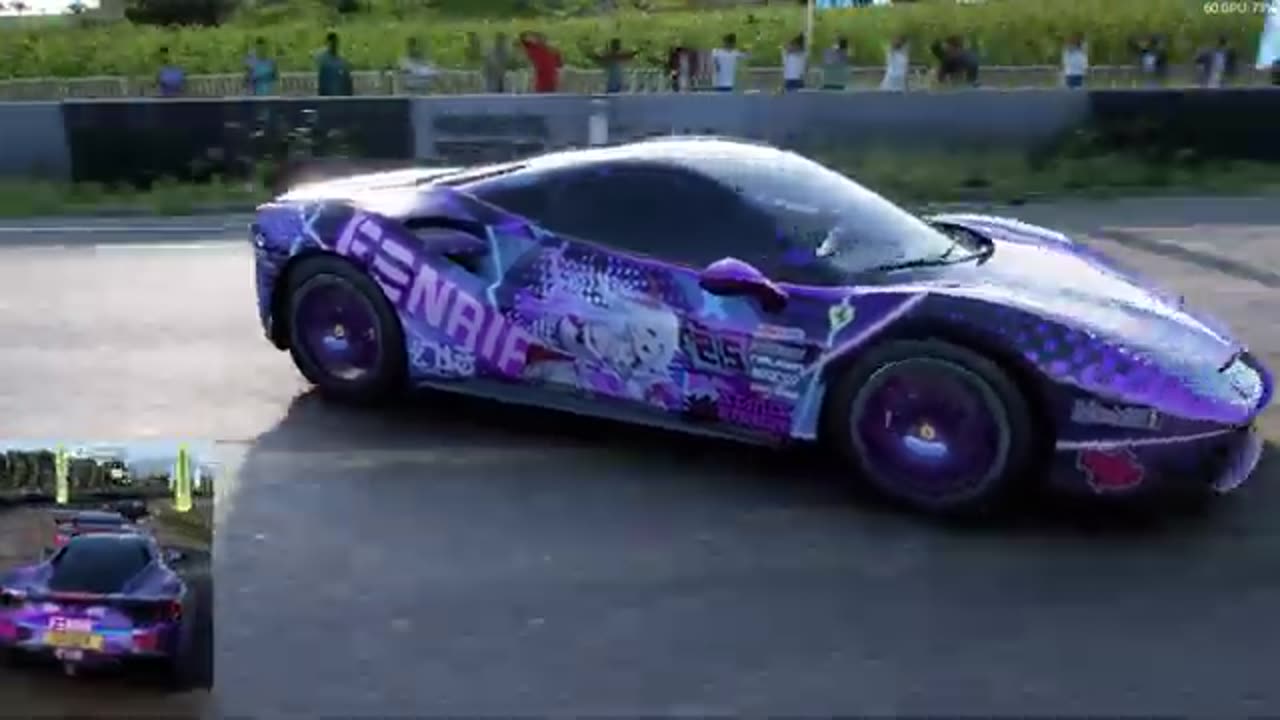 Forza Horizon5 Replay ToF Fenrir Anime Liveries