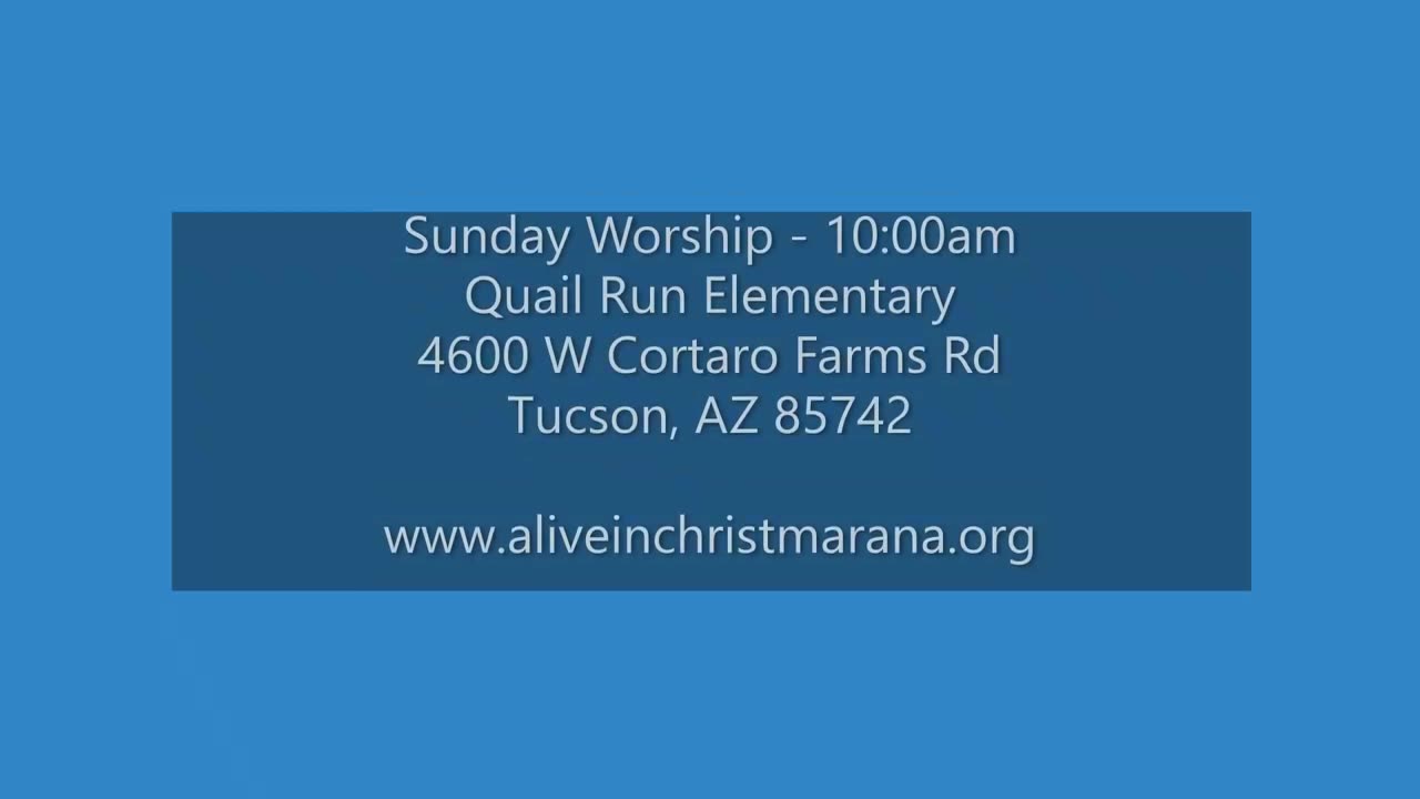 Sermon: Preparation - Each day is one step closer