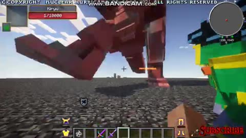 Minecraft Mob Battle Star Platinum vs Kyriu
